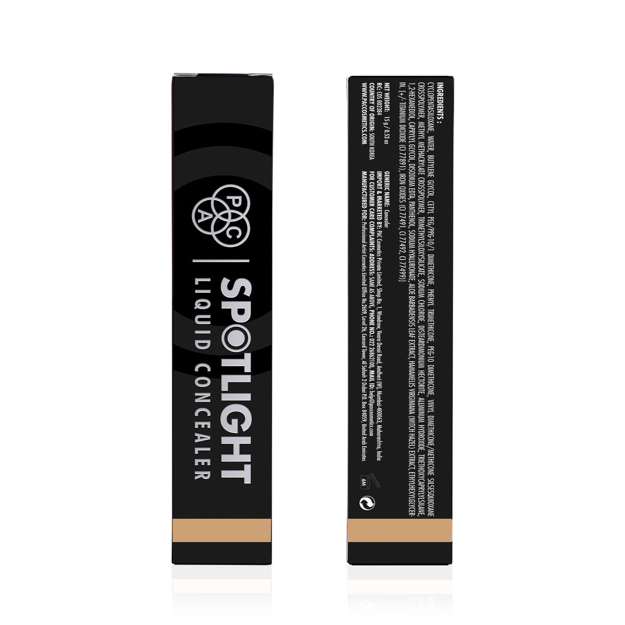 PAC Spotlight Liquid Concealer - 07 (Nutcracker) Matte Finish