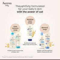 Aveeno Baby Soothing Relief Moisture Cream 100g 24-Hour Protection for Dry, Itchy, Sensitive Skin | Clinically Proven | Active natural oats | US pediatrician recommended | Hypoallergenic, fragrance-free & paraben-free