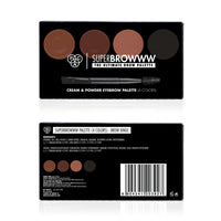 PAC SuperBrowww Palette X4-02 (Brow Binge)