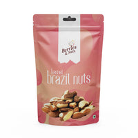 Berries And Nuts Premium Jumbo Brazil Nuts 200 Grams Pouch | Selenium Rich | 1 Pack of 200 Gram