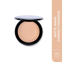 Pilgrim Ivory-05 Matte Finish Compact Powder SPF 25 Absorbs Oil, Conceals & Gives Radiant Skin