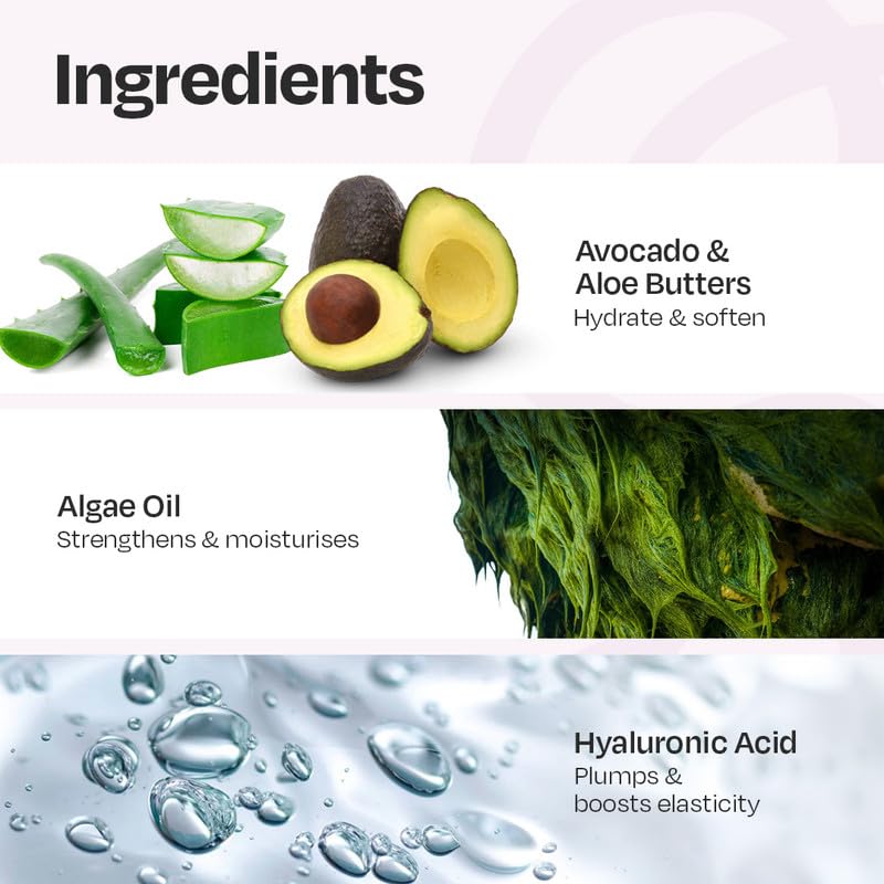 MANETAIN Ultimate Moisture Therapy - 200gm | Deep Conditioning for Dry, Frizzy, Thirsty Hair | Hydrating Formula with Algae Oil, Avocado Butter, and Hyaluronic Acid | Sulphate, Paraben, Silicone-Free | Curl Definition & Frizz Control