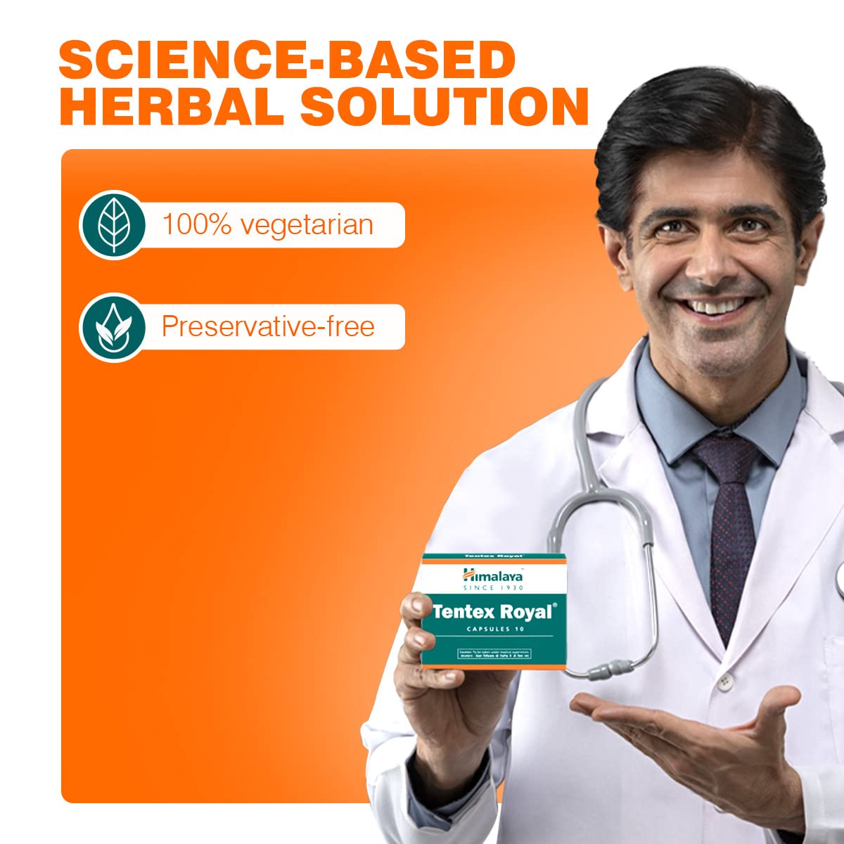 Himalaya Tentex Royal Capsules - 10 Capsules