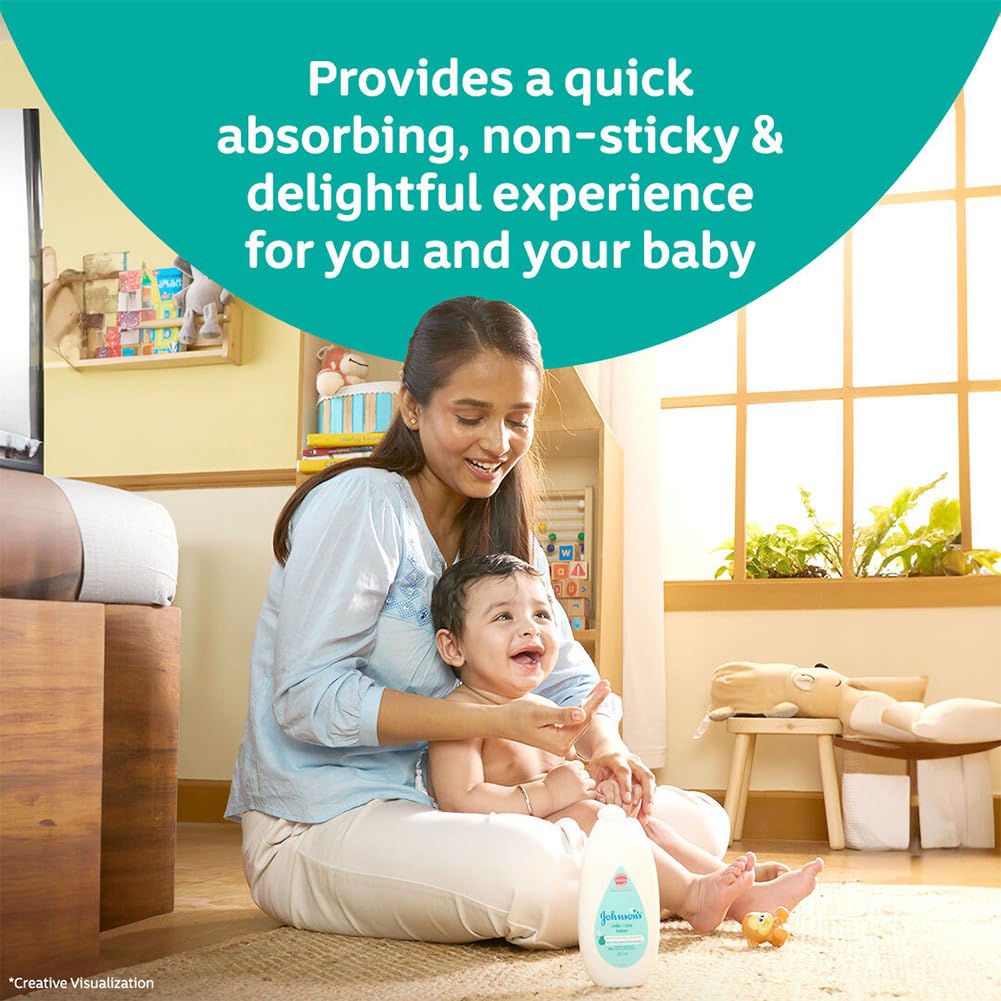 Johnson's Baby Milk and Rice Baby Lotion 200ml