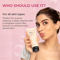 The Face Shop Rice Water Bright Foaming Face Wash 100ml | Face Wash for Glowing Skin | Cleanser for Uneven Skin Tone | Korean Skin Care, For Oily skin