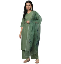 RATAN Straight Salwar Suit Kurta Palazzo Set with Printed Dupatta for Women