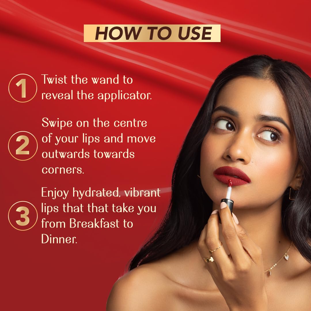 LoveChild Masaba Pocket Liquid Lipstick, Pack of 3 Transfer-Proof, Hydrating Matte Shades with Free Pouch, Hyaluronic Acid, Jojoba Oil & Vitamin E for Long-Lasting, Nourished Lips, Combo 5, 5.4ml