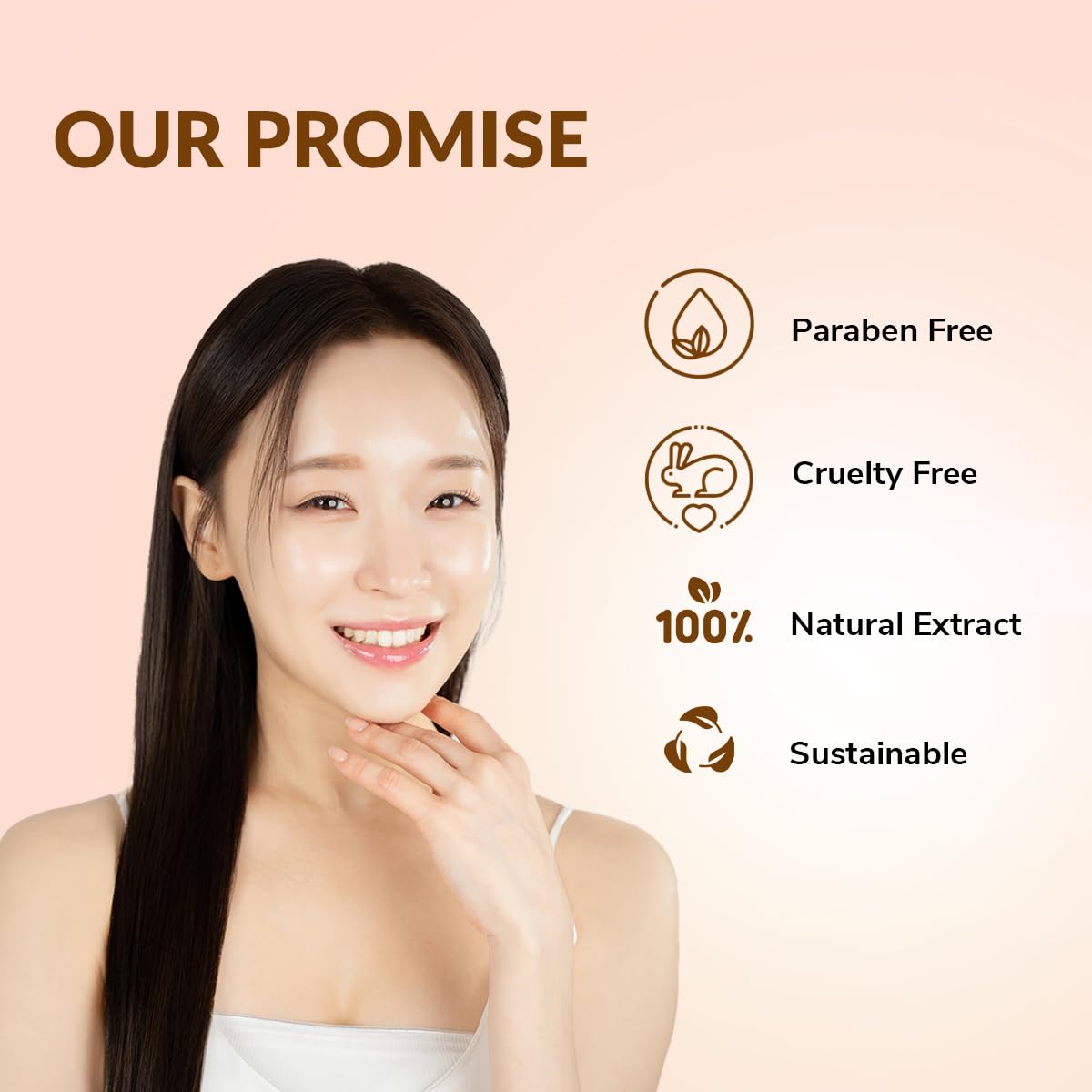 MIRABELLE COSMETICS KOREA Glossy skin facial sheet mask combo pack of 10