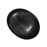 Shungite Palm Stone - Massage Worry Stone for Natural Body Chakra Balancing, Reiki Healing and Crystal Grid Shungite