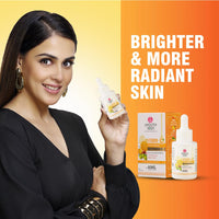 Ayouthveda Vitamin-C Face Serum Enriched With Lemon & Saffron For Spot Less & Blemish Free Skin 30ml