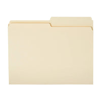 Basics File Folders, 1/2 Tab, 36-Pack, Letter (8.5