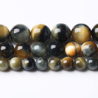 32PCS 12MM AAA Dreamlike Tiger Eye Stone Beads Natural Gemstone Bead Crystal Healing Energy Jewelry Making DIY 15 inches