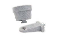 Lixit Quick Lock Removable Dog Kennel Bowls for Wire and Soft Sided Crates (10oz Wire Crate, Granite) 10oz Wire Crate