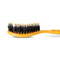 Burts Bees for Pets Porcupine Bristle Brush for Puppies and Small Dogs with Handle Made from Recycled Plastics Collected from Coastal Communities | Flex-head Grooming Brush for Dogs