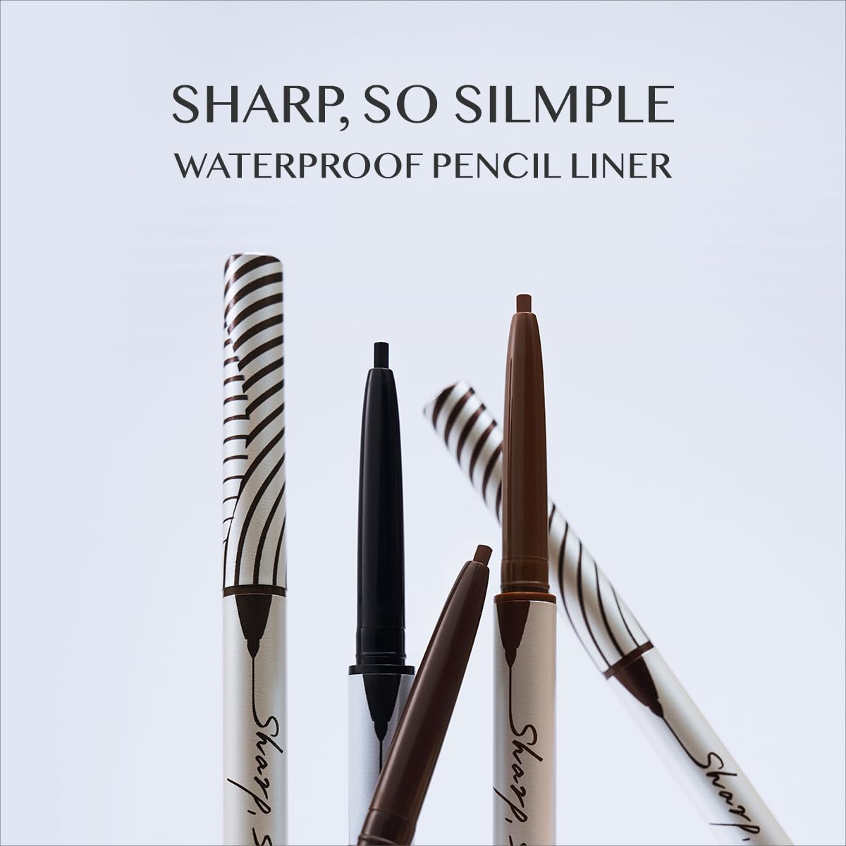 SHARP SO SIMPLE WATERPROOF PENCIL LINER 004 DARK BROWN