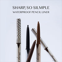 SHARP SO SIMPLE WATERPROOF PENCIL LINER 004 DARK BROWN