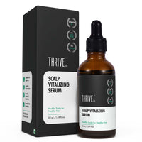 ThriveCo Scalp Vitalizing Serum | Tightens Scalp Skin, Combats Inflammation, Gives Hydration, Prevents Hair Breakage, Makes Hair Stronger From The Roots & Promotes Hair Growth | For Men & Women | 50ml