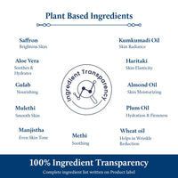 Blue Nectar Ayurvedic Anti Aging Cream For Women For Collagen Boost And Deep Moisturizer For Face Naturally Skin Firming Face Cream (14 Herbs 50g)