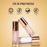 Just Herbs Glaze Silver Nectar Ultra Radiance | Ultra Shimmery Shine | Long Stay | Mess Free | Dewy Finish with Shea Butter and Aloe Vera Liquid Highlighter | All Skin Types | For Women 6g