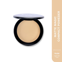 Pilgrim Nude-10 Matte Finish Compact Powder SPF 25 Absorbs Oil, Conceals & Gives Radiant Skin