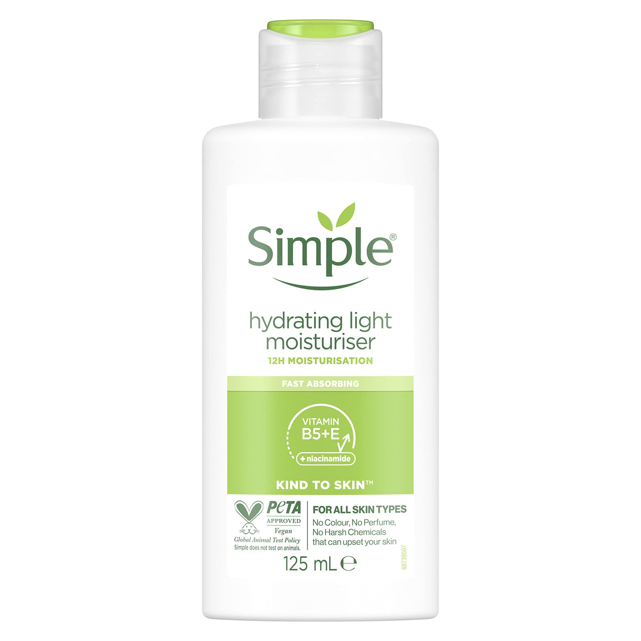 simple Kind To Skin Hydrating Light Moisturiser Cream 125 Ml