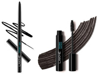 Lakmé Eyeconic Volume Mascara, 8.5ml&Lakmé Eyeconic Black Kajal, Matte Kohl Liner in a Twist Up Pencil - Waterproof, Smudge Proof & Long Lasting Eye Makeup, 0.35 g