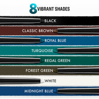 Lakmé Eyeconic Black Kajal, Matte Kohl Liner in a Twist Up Pencil - Waterproof, Smudge Proof & Long Lasting Eye Makeup, 0.35 g (Pack of 2)