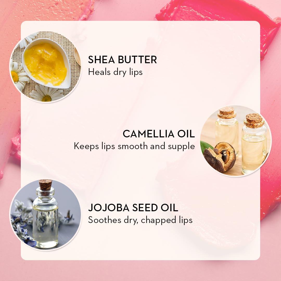 SUGAR Cosmetics Tipsy Lip Balm For Dry & Chapped Lips With Vitamin E, Shea Butter And Jojoba Oil|Lip Protection & Nourishment|Lipbalm With Spf|4.5Gm - 04 L.I.I.T, Multicolor
