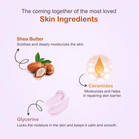 Joy Shea Protect Body Lotion 400ml | For Skin Barrier Repair | 48 Hour Nourishment WIth Ceramide & Shea Butter | Fast Absorbing & Non Greasy Lotion | Velvety Soft Skin | For Normal to Dry Skin