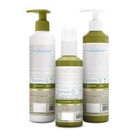 Mamaearth Kerala Thaali Hair Care Kit (Kerala Thaali Hair Oil - 150 ml + Kerala Thaali Shampoo - 250 ml + Kerala Thaali Conditioner - 250 ml) Goodness of 12 Herbs | Kerala’s Generational Expertise