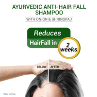 SESA Ayurvedic Hair Oil 200Ml + Anti Hairfall Shampoo 500Ml Combo Pack Control Hair Fall Nourishes Scalp Help Hair Growth For Men & Women