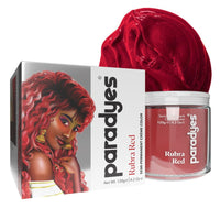 paradyes Top-Up Semi-Permanent Rubra Red Diy Conditioner Based Hair Colour, 120 Gm,All,Unscented,1 Count