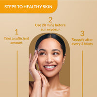 Fixderma Shadow Tinted Sunscreen Tan SPF 50 PA+++ | 1% Hyaluronic Acid & Vitamin E | Brightens & Nourishes the Skin | UVA & UVB Protection | Lightweight | No White Cast | For All Skin Types - 30gm