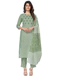 Vbuyz Women Kurta, Pant & Dupatta 3XL