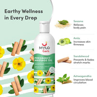 Mylo Care Ayurvedic Pregnancy Massage Oil-Dhanwantaram Thailam For Pregnant&Nursing Mothers For Daily Massage&Pain Relief,(200Ml)