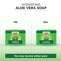 Nature's Essence Hydrating Aloe Vera Soap | Soap for Bath, 75g