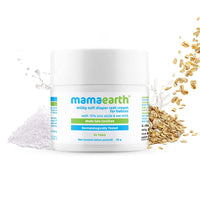 Mamaearth Milky Soft Diaper Rash Cream for Babies - 50g | Infused with 15% Zinc Oxide, Oat Milk & Calendula | Prevents Rashes, Soothes Redness & Itching, Toxin-free
