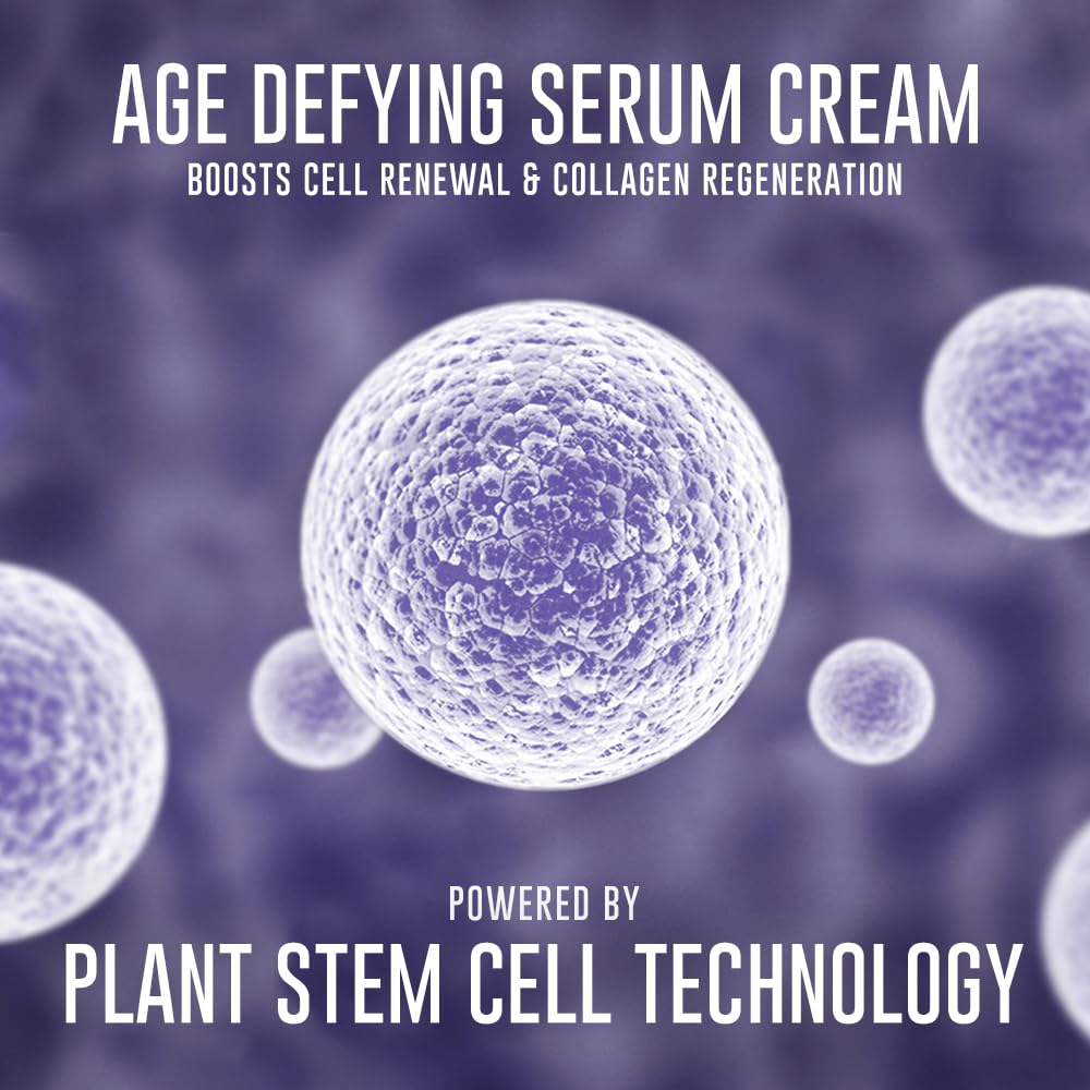 Dermafique Age Defying Serum Cream 50ml, For Firmer, Even toned Skin and Reduced Wrinkles, Dark Spots and Hyperpigmentation, Dermatologist Tested on Indian Skin, For Men and Women