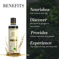 Khadi Natural Ayurvedic 18 Herbs Hair Oil | Repairs Dry Scalp | Boosts Hair Health | Promotes Healthy Hair | Paraben & Mineral Oil Free | Natural Care for All Hair Types| 210 ml