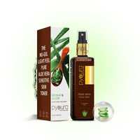 PYOURA Aloe vera Hydrating No Gel Face Toner Mist 100 ml, Serum For Skin Hydration Repair & Sunburn, Alcohol Free Natural Face Toner For Glowing Skin, Toner For Oily Dry Combination Skin