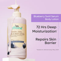 mcaffeine Blueberry Escape Bath & Body Gift Kit|Body Wash, Body Lotion, Teal Loofah|Gift Set For Men And Women|Pampering Kit For Birthday, Anniversary & All Special Occasions| 100% Vegan