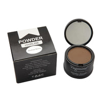 VAGMINE Hair Line Powder for Hair & Beard – Root Concealer & Gray Hair Coverage for Men and Women Medium Brown 5g