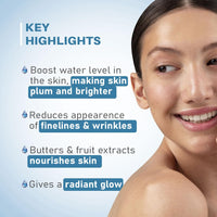 Glamveda Hyaluronic Acid Hydra boost Facial Kit | Salon Like Glow | 6 Step Facial Kit| SLS & Paraben Free| 40gm (Hydra Boost)