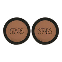 Stars Cosmetics Makeup Foundation Cream Face Professional Light Weight Matte Finish Waterproof blends seamlessly Long Lasting Full Coverage All Skin Types For Girls & Womens FS27 (Pack of 2 8g Each)