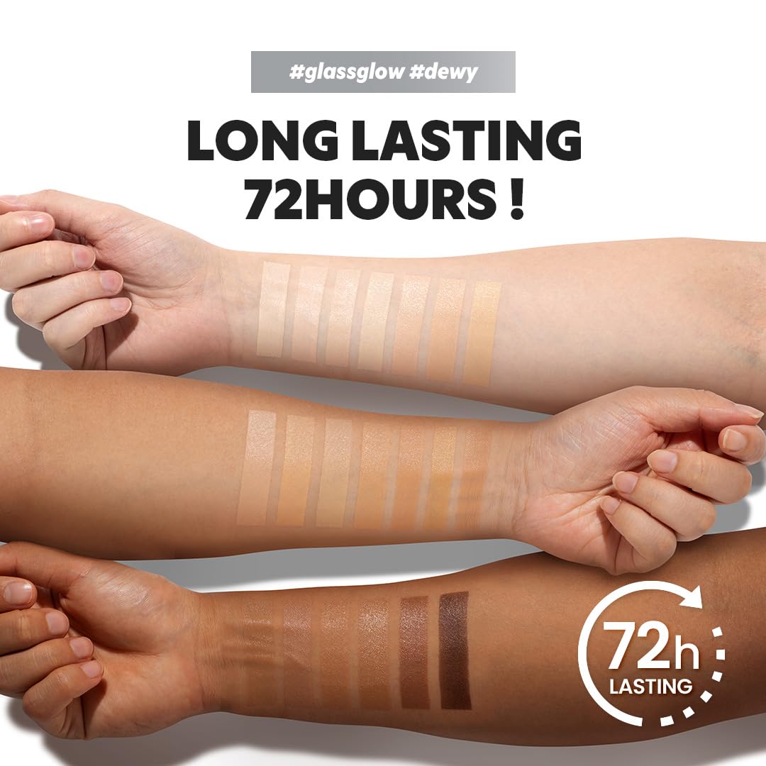 TIRTIR Mask Fit Aura Cushion Foundation, Full coverage, Skin fit, Satin Glow Finish, Korean Cushion Foundation #33N MACCHIATO, 4.5g