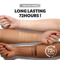 TIRTIR Mask Fit Aura Cushion Foundation, Full coverage, Skin fit, Satin Glow Finish, Korean Cushion Foundation #35N WALNUT, 4.5g