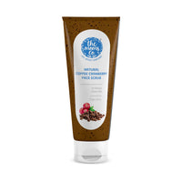 The Moms Co Natural Cranberry Coffee Face Scrub for Radiant and Clearer Skin with Cranberry, Coffee and Vitamin C (75gms)