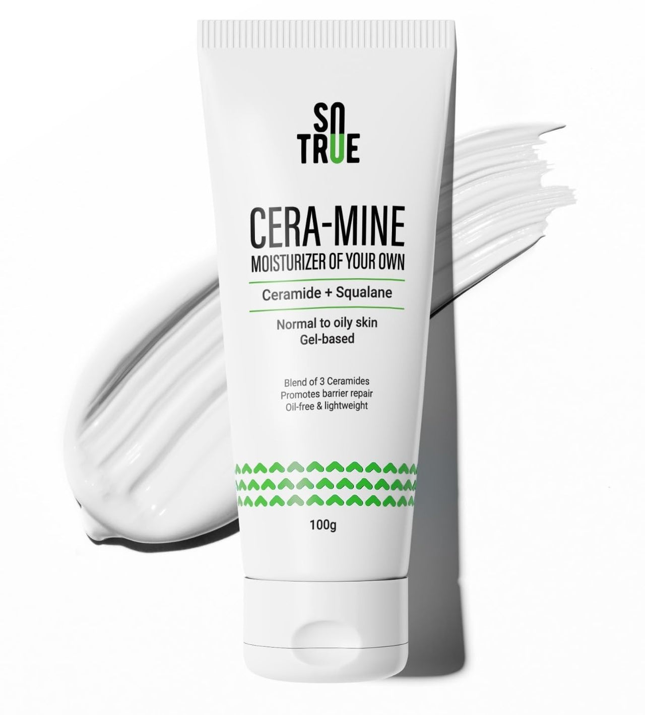 Sotrue Ceramide Gel Face Moisturizer for Oily & Acne Prone Skin | Oil-Free Gel Moisturizer With Squalene |Fast Absorbing For Women & Men | 100g