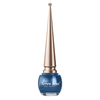 Seven Seas Liquid Color Eyeliner - 5ml | Waterproof | Smudgeproof | Long Lasting | Eyeliner for Women (Pearl Blue, 5ml)