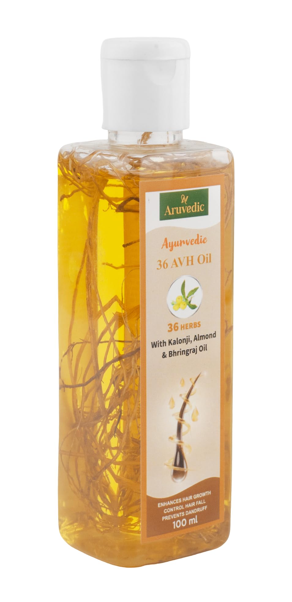 AV ARUVEDIC 36 AVH Ayurvedic Hair Oil (Pack of 2 Bottles)
